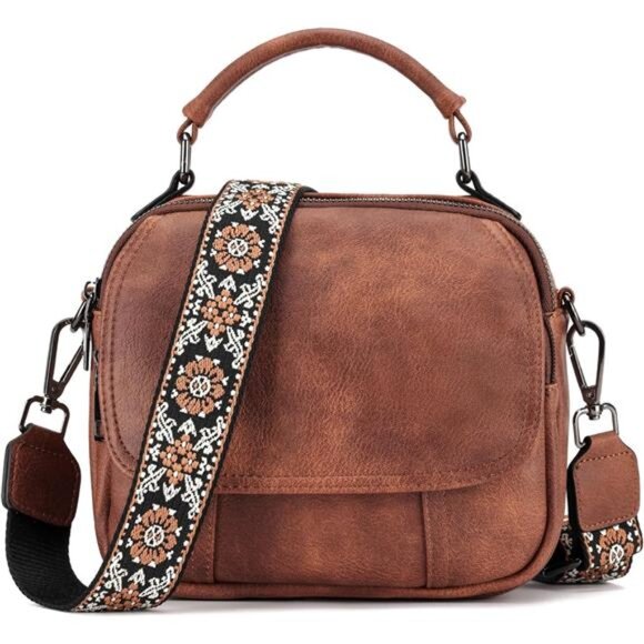 Handbags - Small Crossbody Bags Trendy, Brown